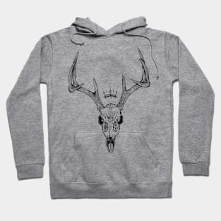 deer skull Hoodie